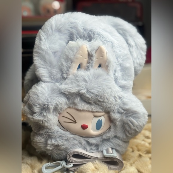 The Monsters Classic Series Plush Bags, Labubu PopMart- Mokoko Bag - Picture 4 of 6